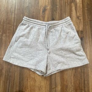 TNA Aritzia cozy boyfriend shorts